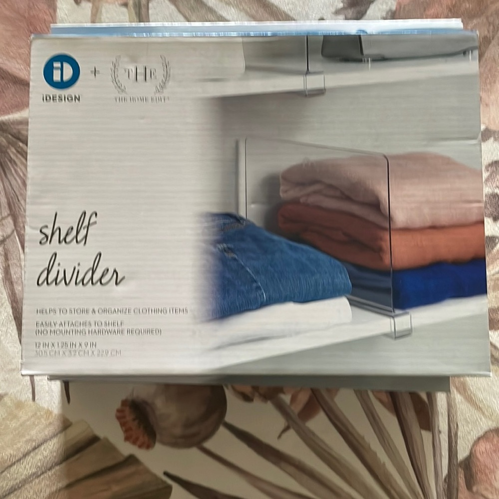 COPY - The Container Store 3 shelf dividers by The Home Edit